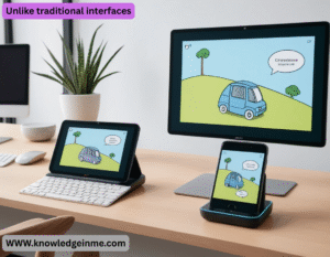 Unlike traditional interfaces