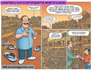 CHAPTER 2: FLIP-FLOP ETIQUETTE WHAT’S ILLEGAL