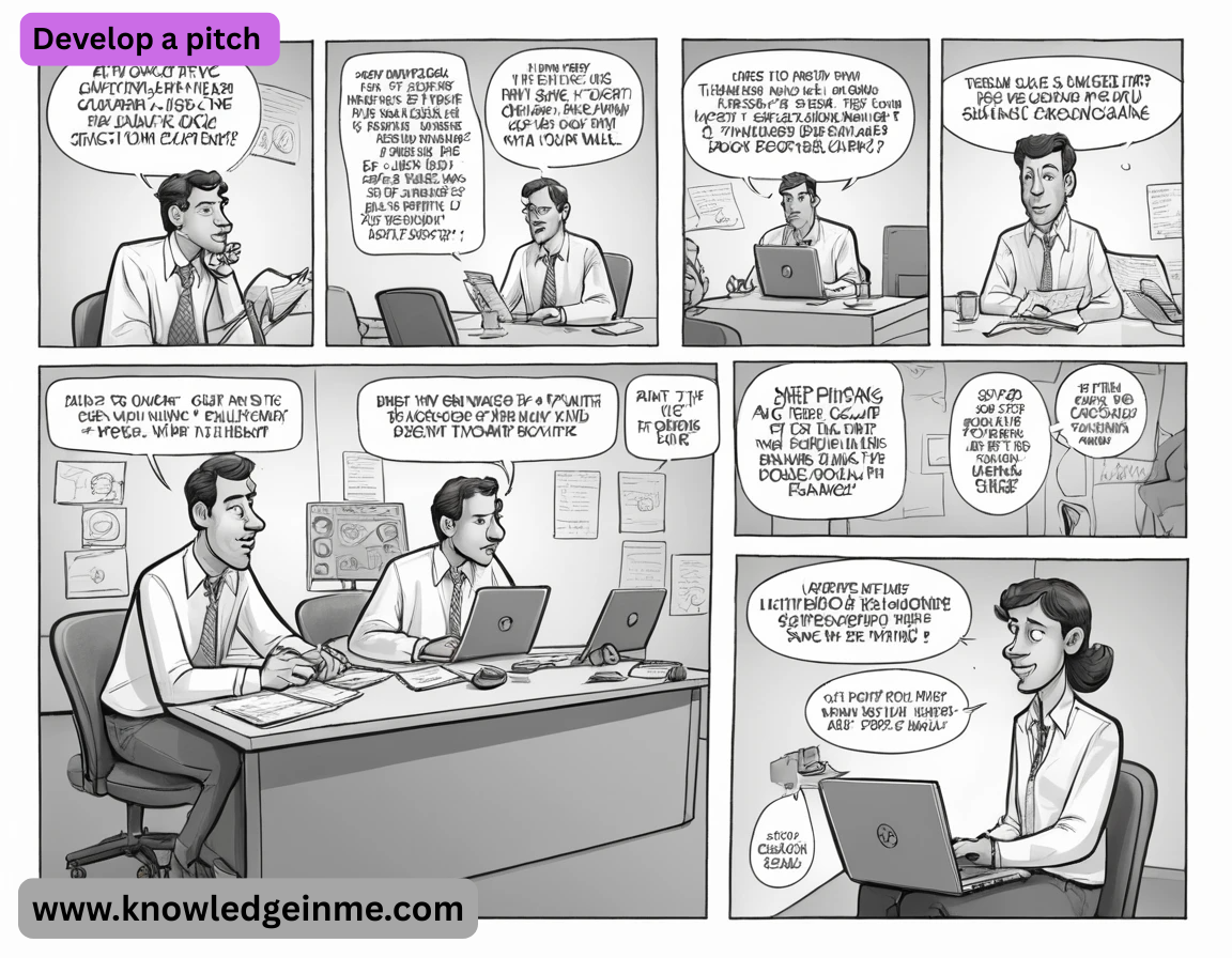Develop a pitch