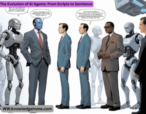The Evolution of AI Agents From Scripts to Sentience