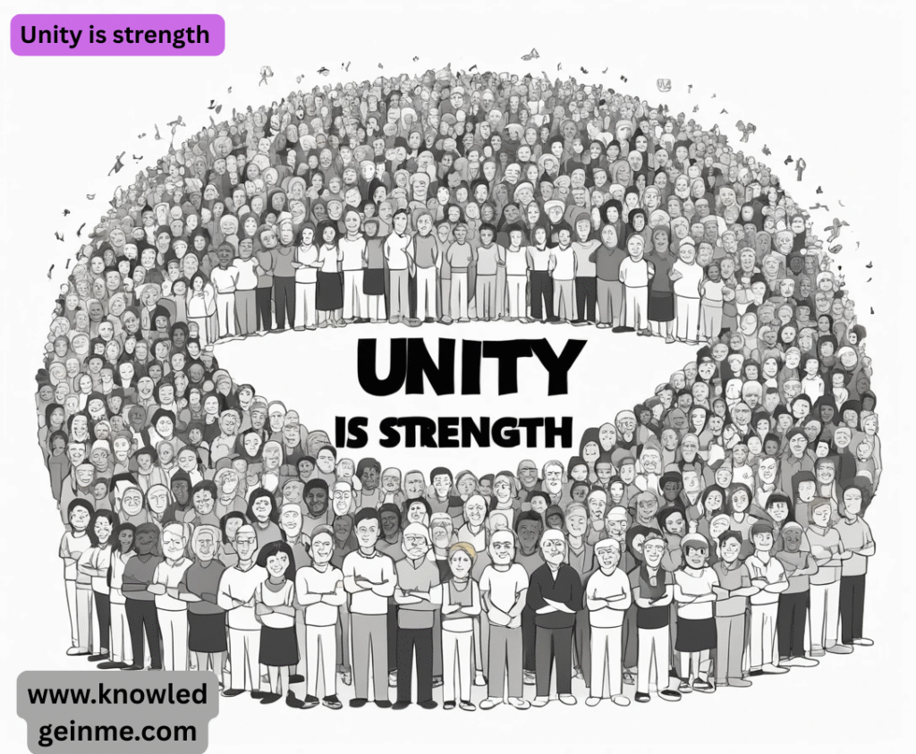 Unity is strength