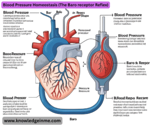 Blood Pressure Homeostasis (The Baro receptor Reflex)
