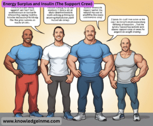 Energy Surplus and Insulin (The Support Crew)