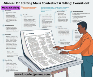 Manual Editing
