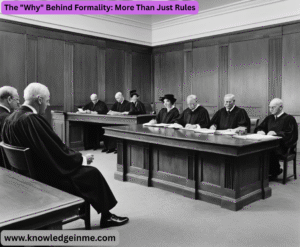 The "Why" Behind Formality: More Than Just Rules