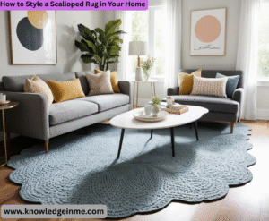 How to Style a Scalloped Rug in Your Home