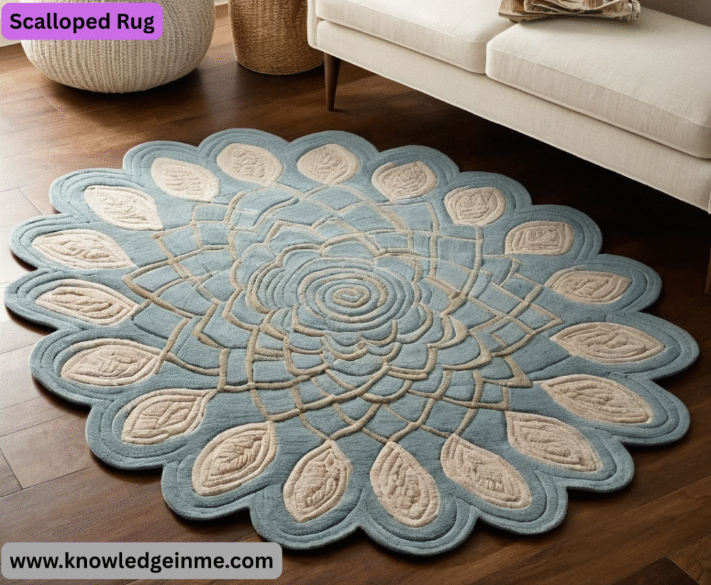 Scalloped Rug