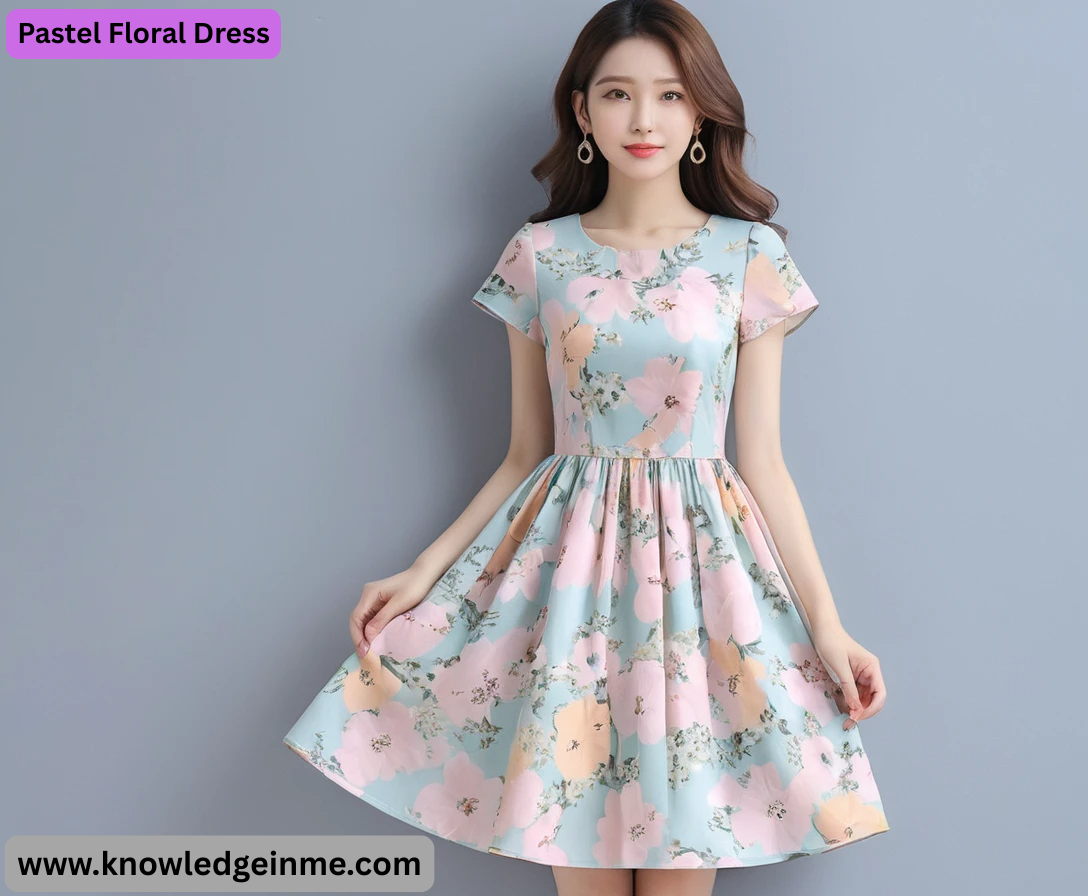 Pastel Floral Dress